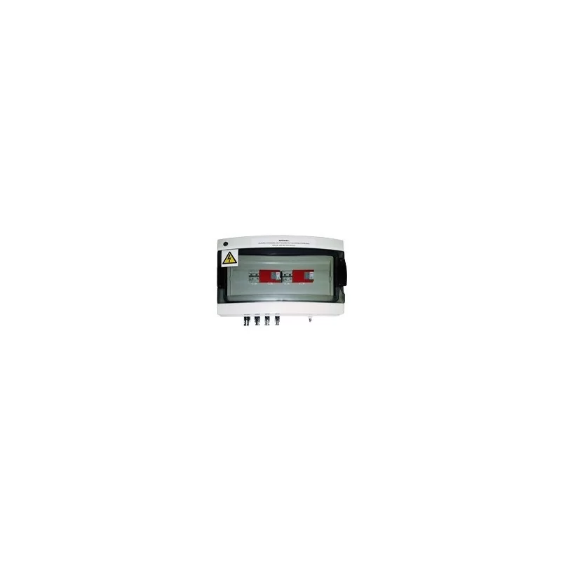 600V Fused Combiner Box 4 Inputs 1 Outputs 63A Isolator Type I_II SPD
