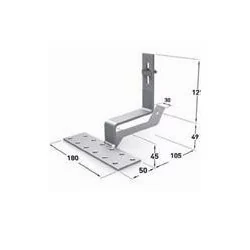 Renusol VarioSole Stainless Steel roof hook for Pantiles No Wood Screws