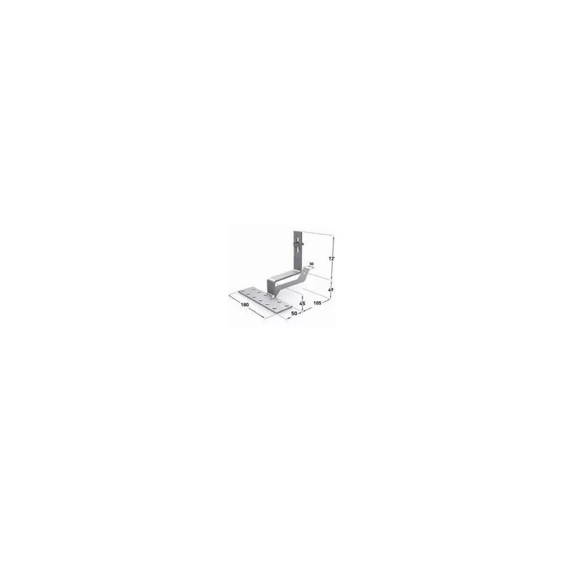 Renusol VarioSole Stainless Steel roof hook for Pantiles No Wood Screws