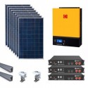 Kodak VMIII Lithium Ion Solar Kit - 5kW/7.2kWh Storage/2.46kWp Solar