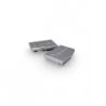 VarioSole + End Cap 50X37 rail - RIGHT/LEFT Grey (1 pair)