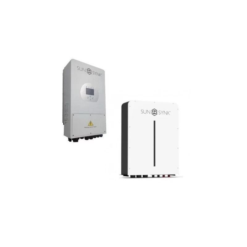 Sunsynk 5kw Inverter and 5.1kWh Battery Package (Solar Ready)