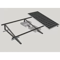 KD Solar A-frame 12kg ballast weight rectangular blocks
