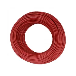 6mm2 single-core DC cable 25m - Red