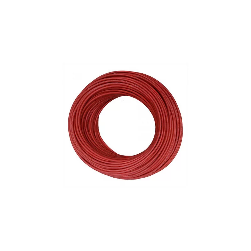 6mm2 single-core DC cable 25m - Red