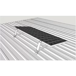 KD Solar adjustable V-frame bracket for landscape mounting