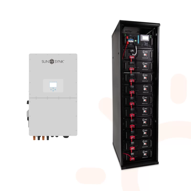 Sunsynk Hubble 50kW HV Combo Sunsynk Hubble 50kW HV Combo