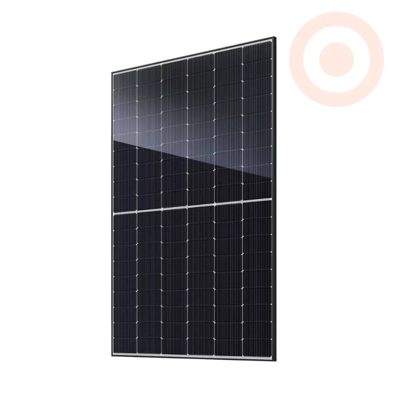 JA Solar 460W N-type Double Glass Bifacial LB MC4 (Black Frame)