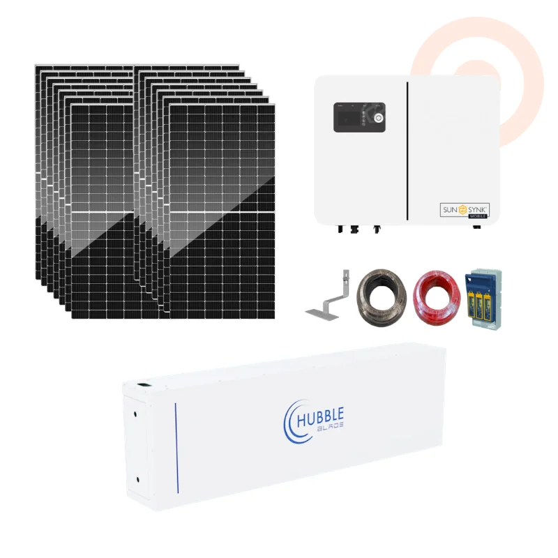 Sunsynk 8kW Inverter 7.2kWh Battery 8.68kWp PV Kit